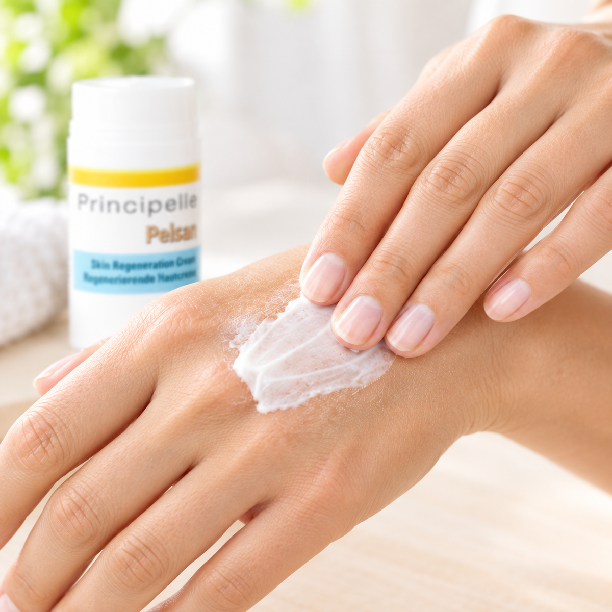 Trockene Haut Creme Regeneration Hände