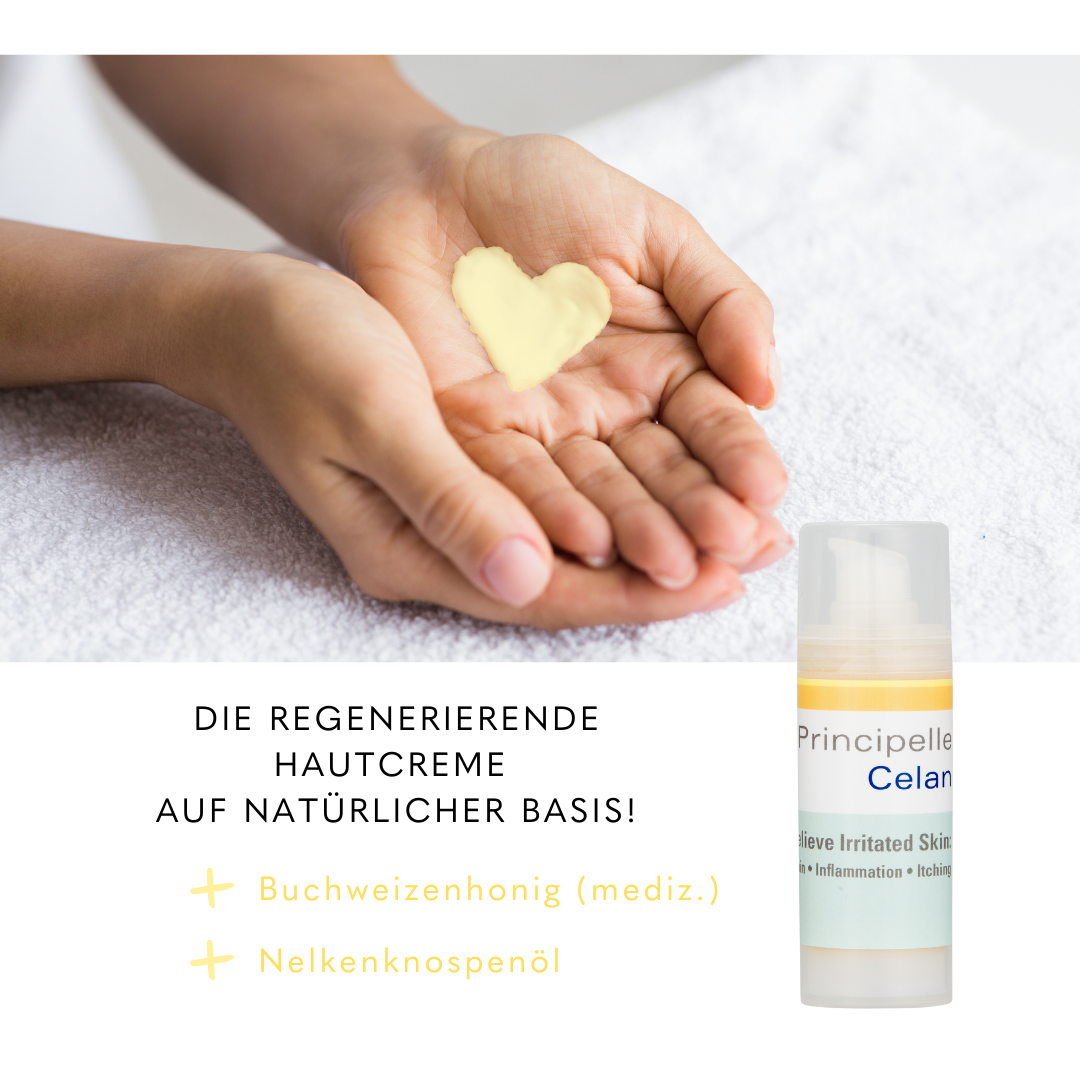 Celan Hautcreme mit medizinischem Buchweizenhonig Vorteile